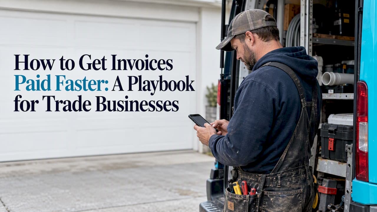 How to Get Invoices Paid Faster: A Playbook for Trade Businesses