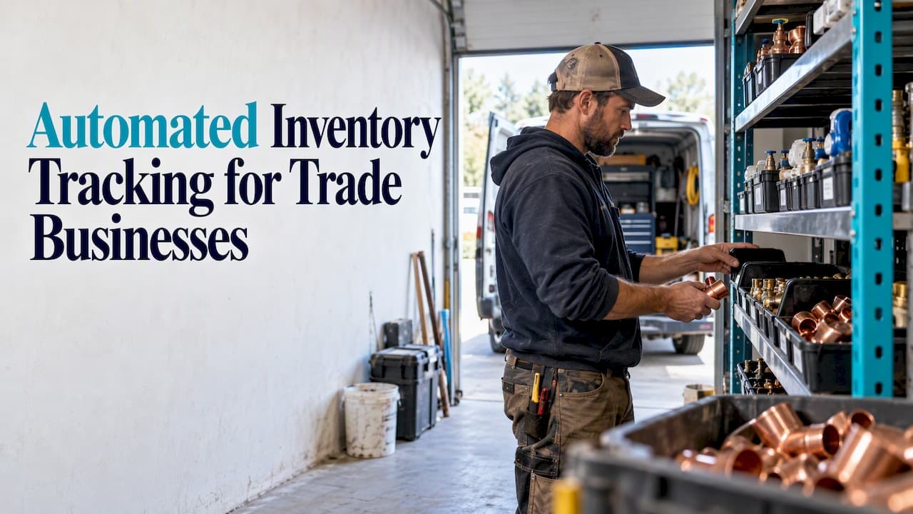 Automated Inventory Tracking for Trade Businesses